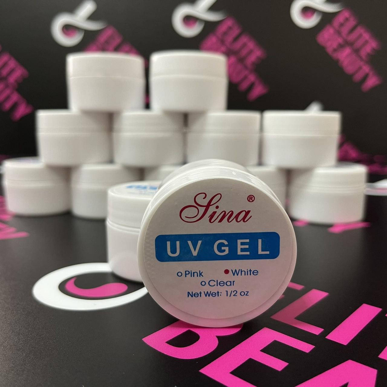 

Моделирующий гель для ногтей Lina UV Gel White (белый) 14 мл