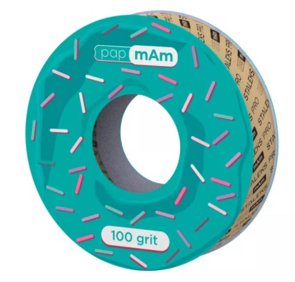 

Блок сменный файлов pApmAm ATSC-100 для бобины Bobbinail, 100 грит, 6 м