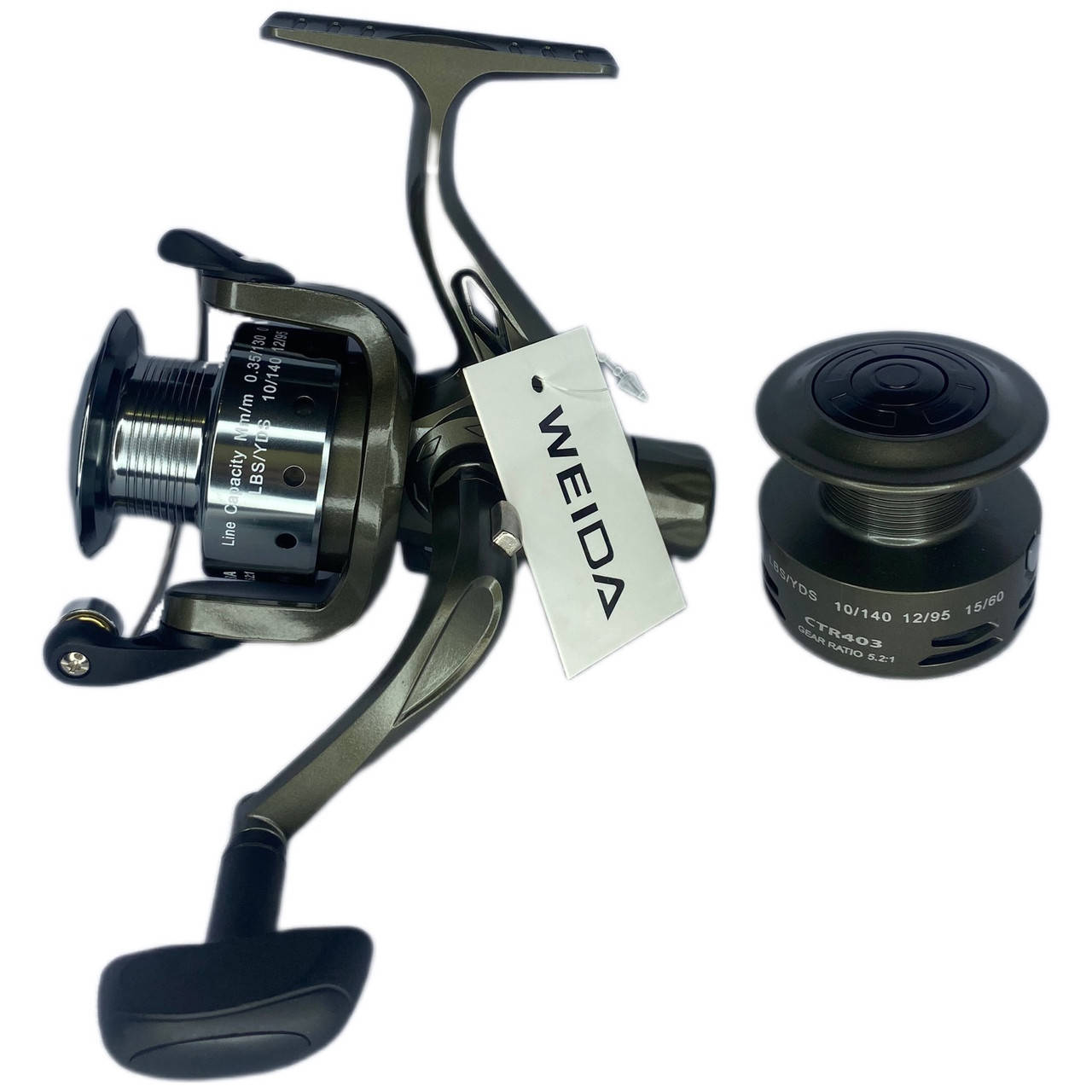 

Рыболовная катушка Weida CTR - 403 A (3bb), Зелёный
