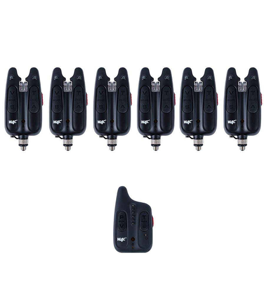 

Набор электронных карповых сигнализаторов 6+1 World4Carp c пейджером WC310-6