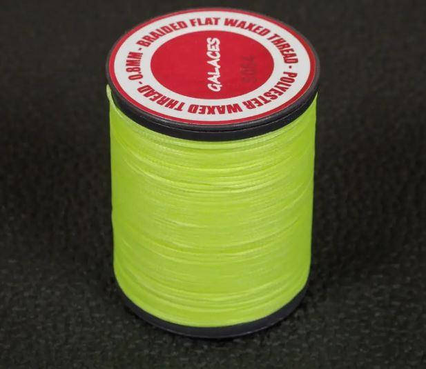 

Нитка вощёная, т. 0.8 мм цв. ярко-желтый (S064), плоский шнур 110 метров,