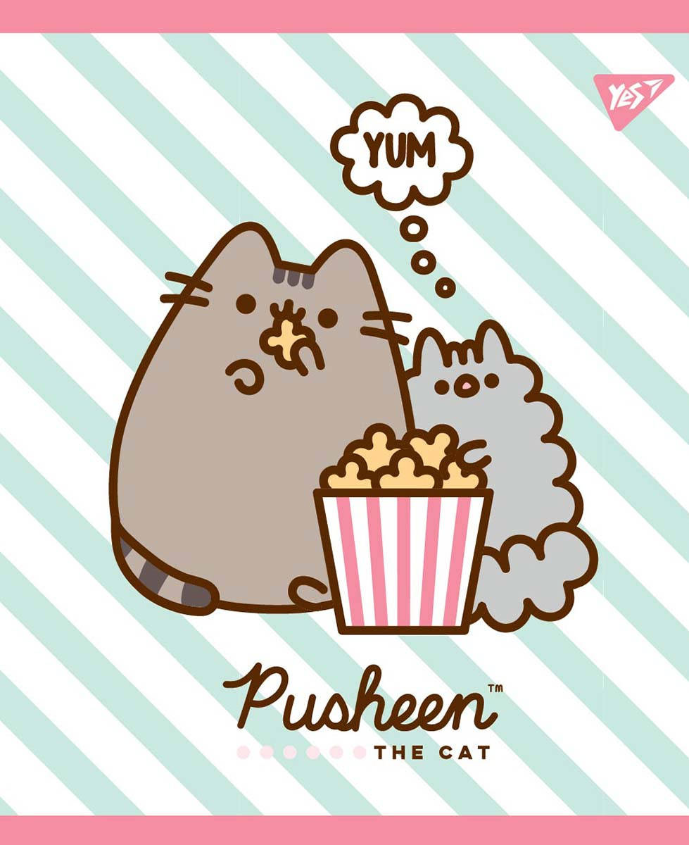 

Тетрадь для записей А5/18 кл. YES "Pusheen. Sweet cat" УФ-выб.+глиттер+софт-тач, 10 шт/уп.