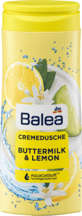 

Гель для душа BALEA Dusche+CremeButtermilk&Lemon