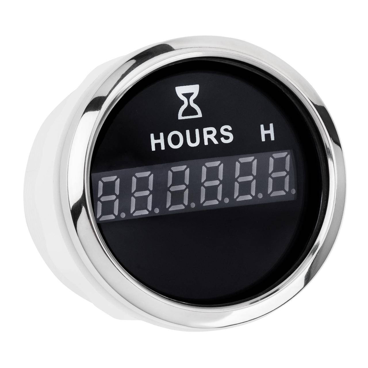 

Цифровой счетчик моточасов I GAUGE 52MM (черный) LED дисплей