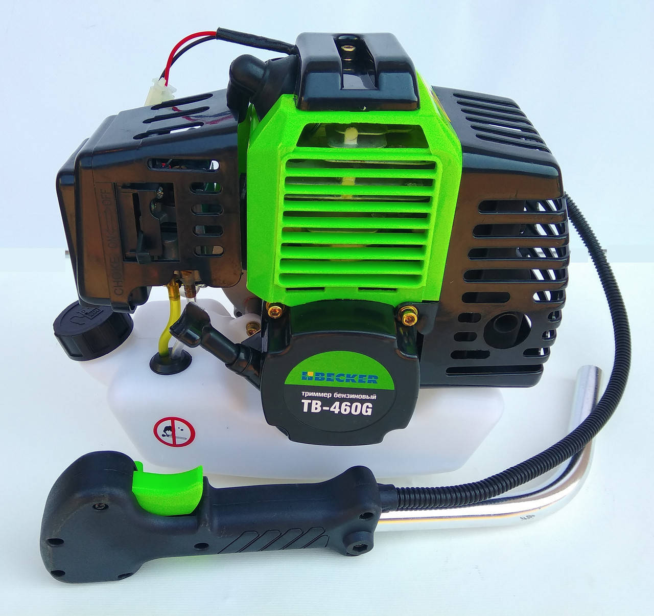 

Бензиновая мотокоса 2х тактная BECKER TB-460G 4,6 (кВт), триммер, кусторез, бензокоса BECKER.