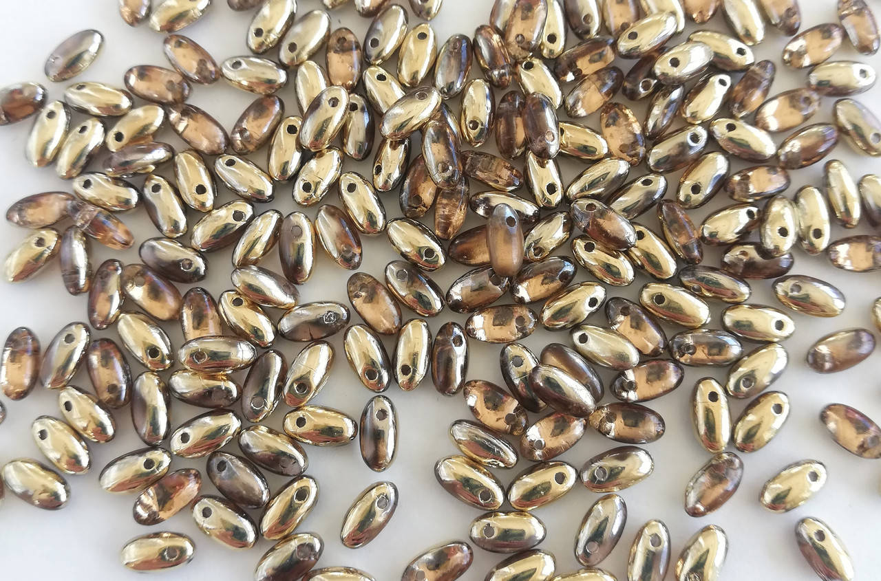 

Rizo 2,5 x 6 mm Rosaline Amber