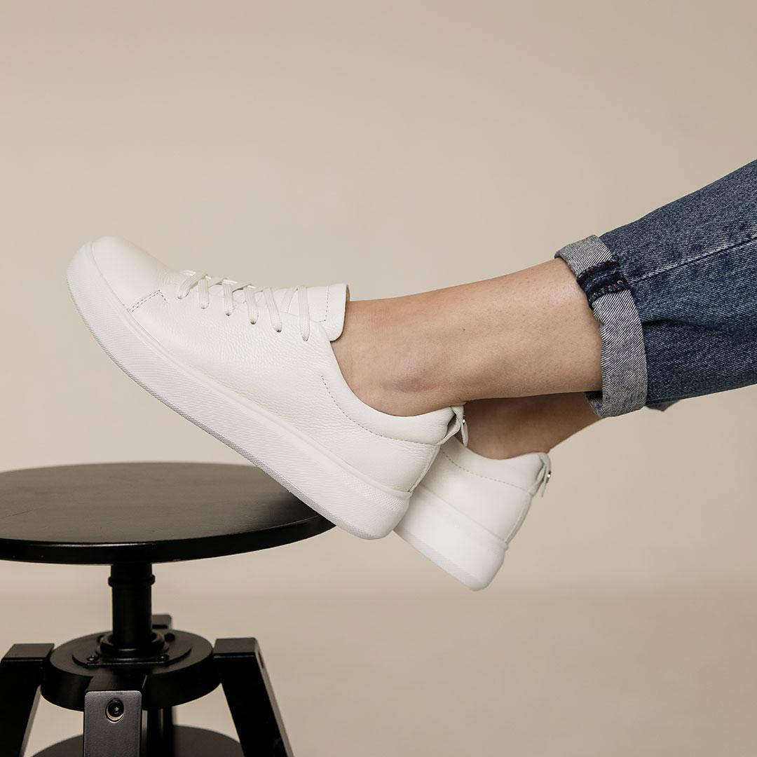 

Кеды Dino Vittorio женские модные кожаные Белые, Белый