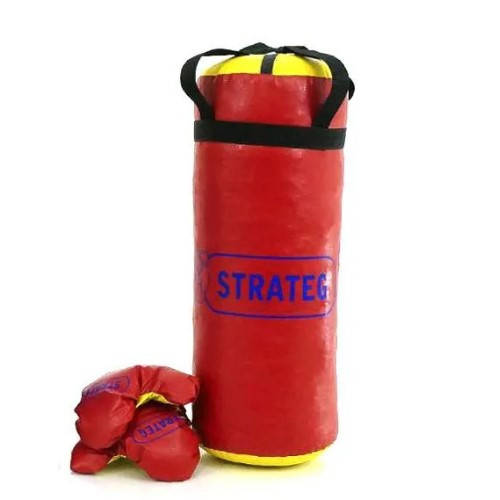 

Боксерский набор "Elite sport" 55 см боксерская груша, Красный