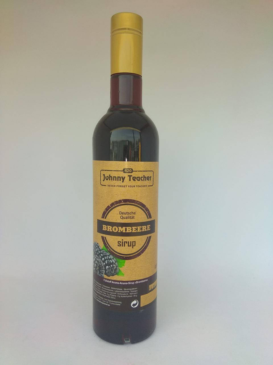 

Сироп ТМ Johnny Teacher Ежевика 900 г