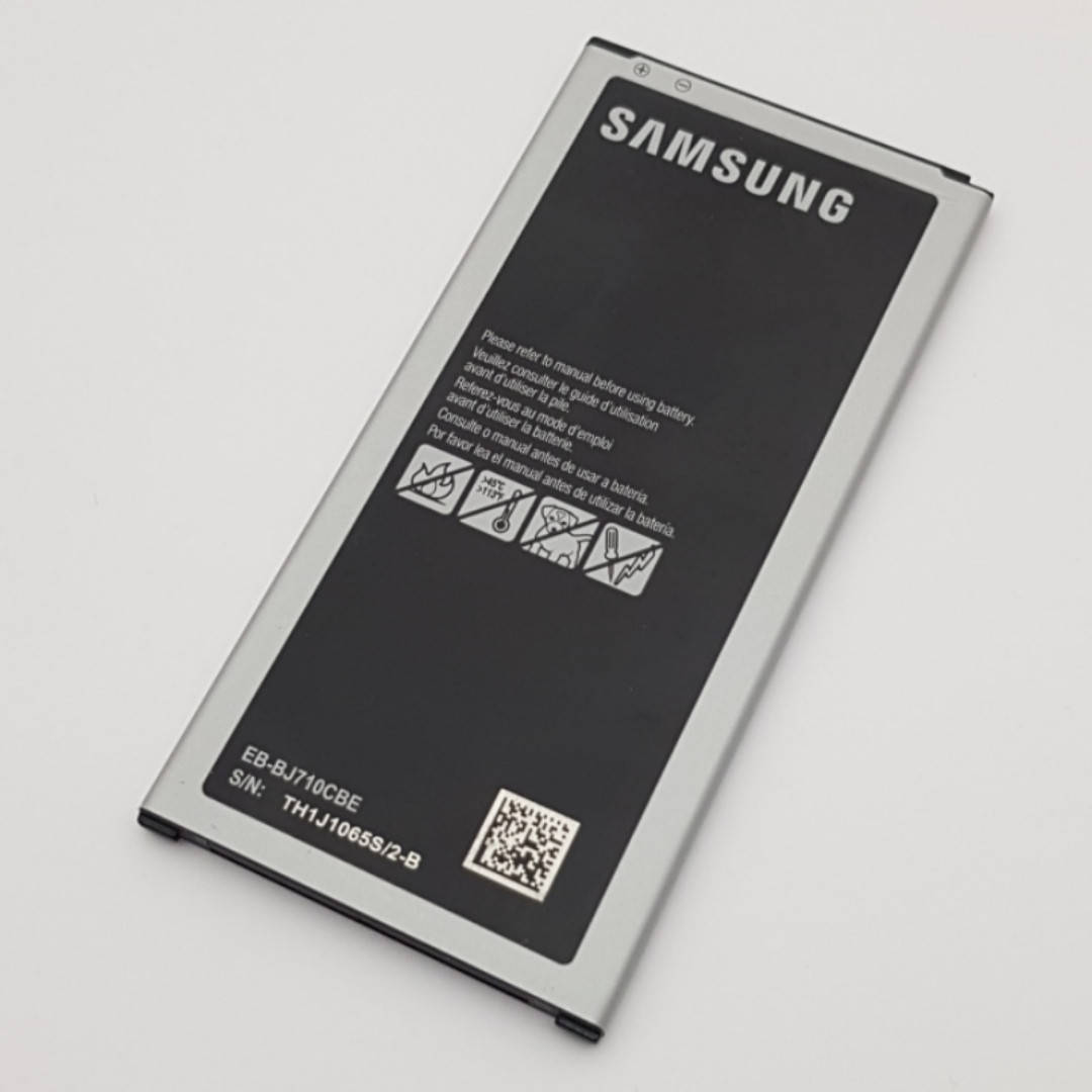 

Батарея EB-BJ710CBE Samsung Galaxy J7 2016 Duos SM-J710FN Сервисный оригинал с разборки (до 10% износа)