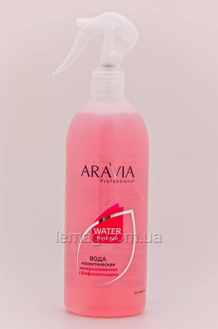 

ARAVIA Professional Вода косметическая минерализованная с биофлавоноидами после депиляции, 500 мл