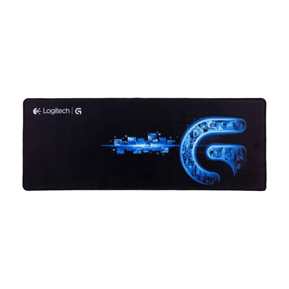 

Большой коврик для мышки (игровая поверхность) Logitech 80х30 см, Черный