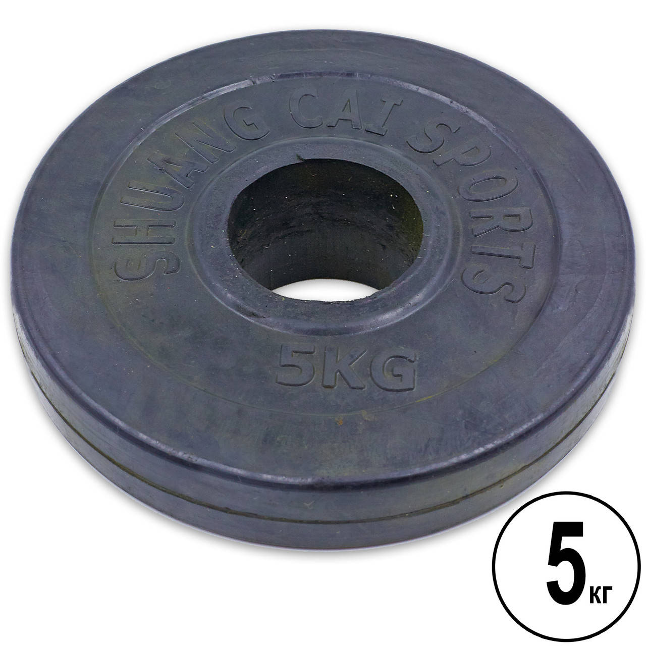 

Блины (диски) 5кг обрезиненные d-52мм (1шт*5 кг)
