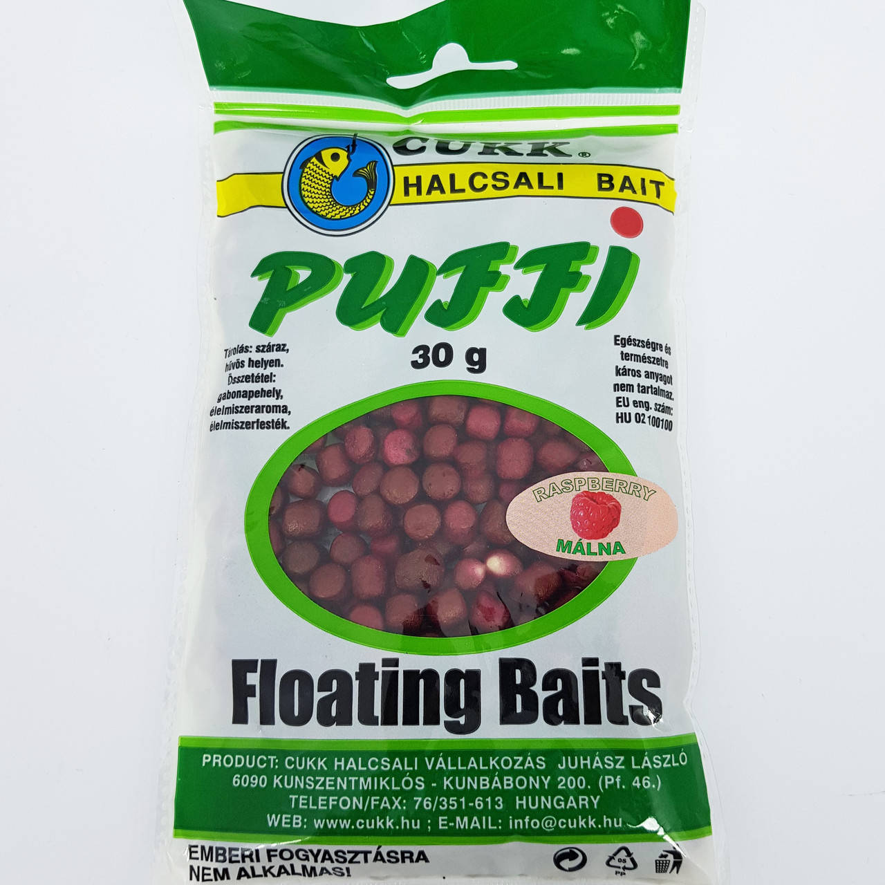 

Насадка тесто воздушное Cukk Puffi 30г 6-10мм (Малина)
