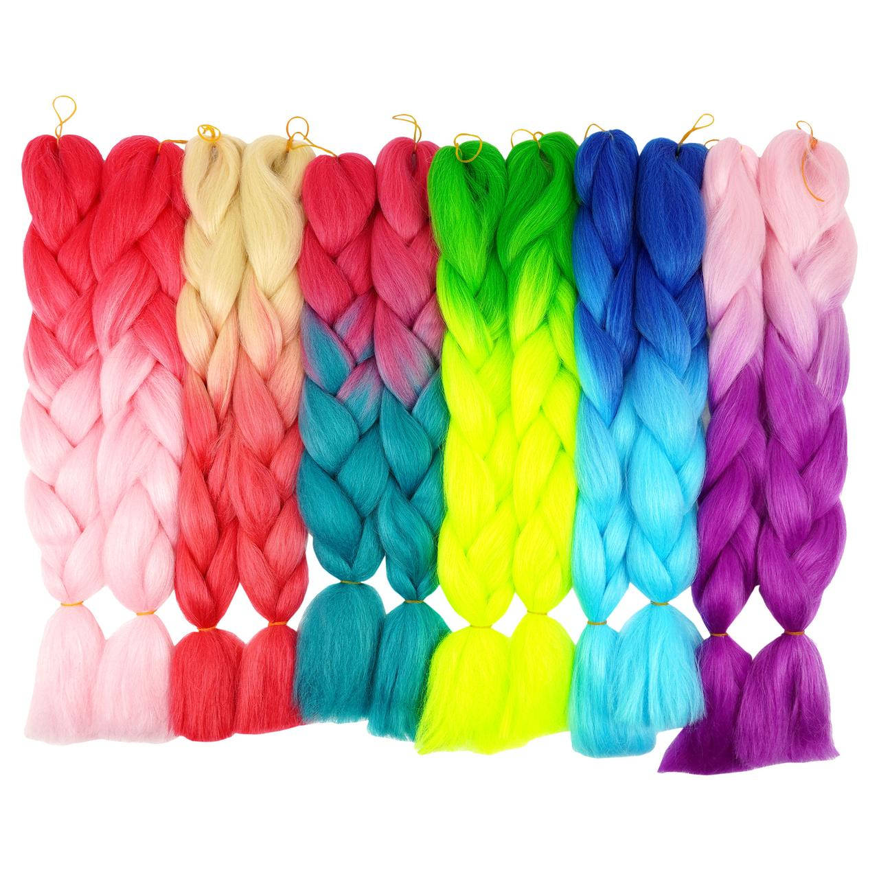 

Канекалон двухцветный омбре 60см (упаковка 12шт)