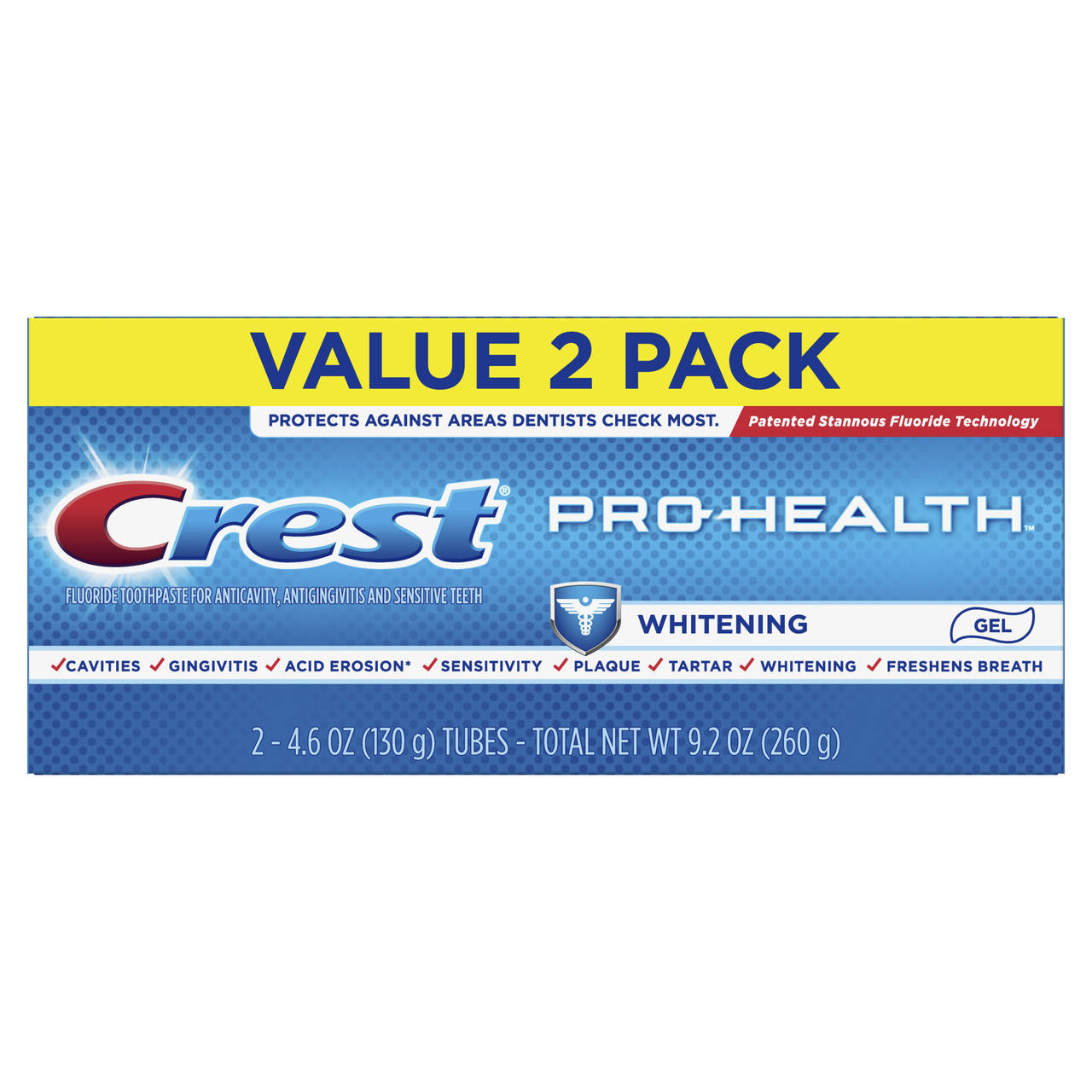

Відбілююча зубна паста Crest Pro Health Whitening, (260 g)