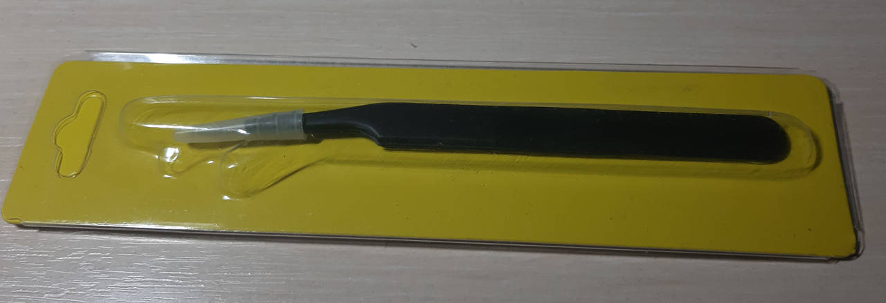 

Пінцет ESD ZD-156В гострий (125мм) немагнiтний.