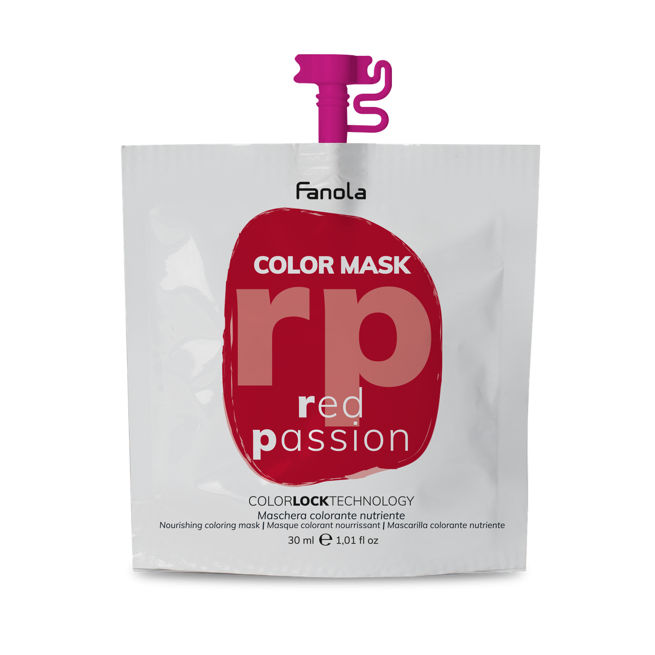 

Тонуюча маска для живлення і зволоження Червона Пристрасть Fanola Color Mask Red Passion 30 мл
