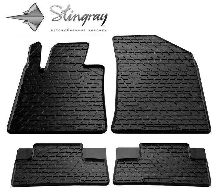 

Резиновые коврики Пежо 508 2010-2018 Peugeot 508 2010-2018 Stingray, Черный
