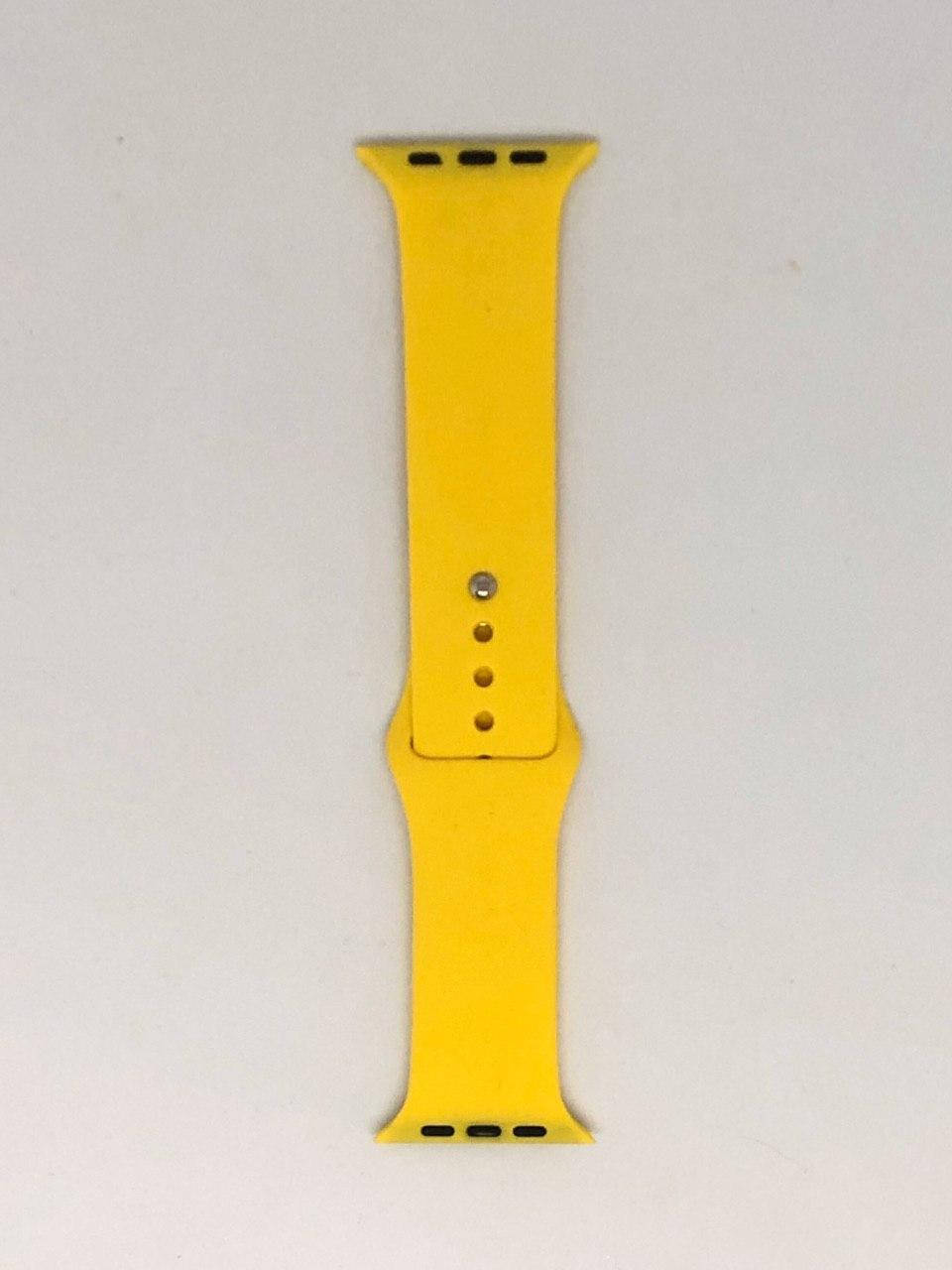 

Ремешок Apple Watch "Желтый №4" - 42/44/45 mm, длина M-L