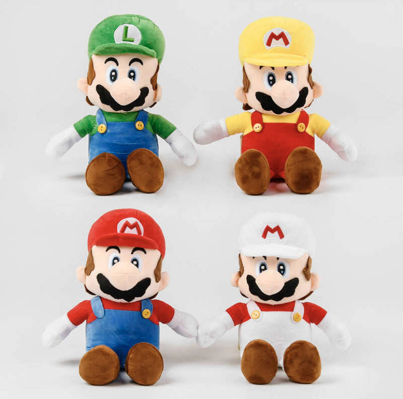 

Мягкая игрушка супер Марио 32см, 4 вида super mario C12094