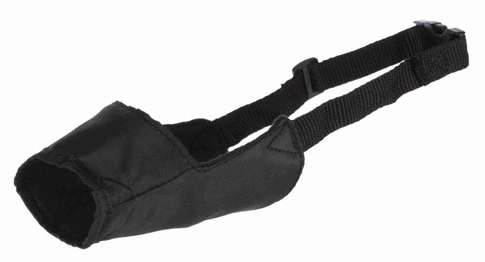 

Trixie Muzzle XS-S Намордник нейлоновый для собак 15 см / 14-28 см, Черный