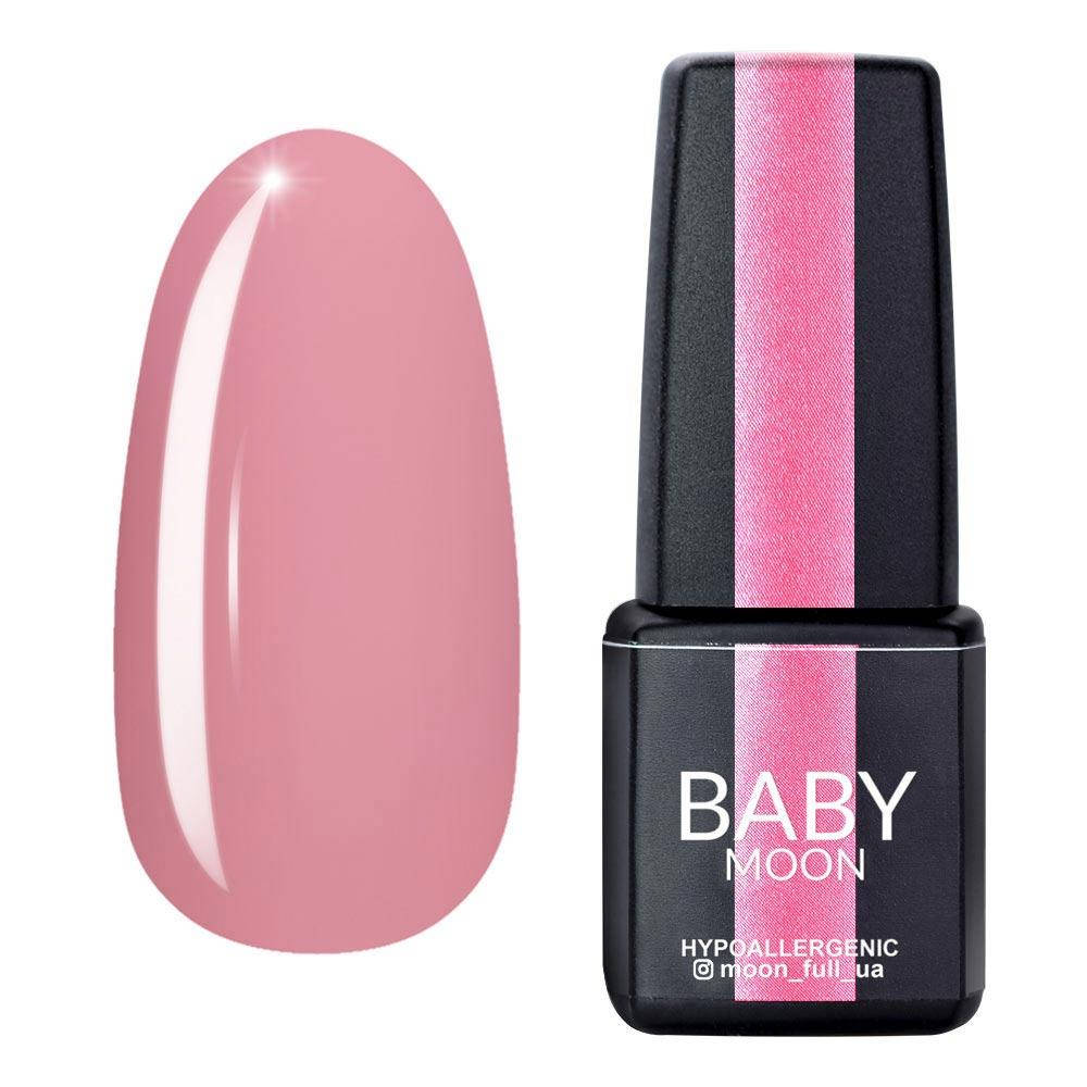 

Гель-лак Baby Moon Full Sensual Nude №004 винтажный розовый светлый, 6мл.