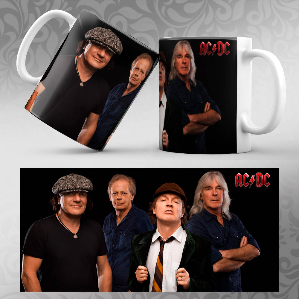 

Чашка AC/DC, Белый