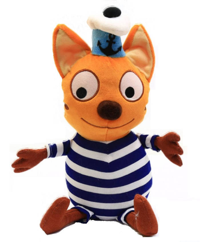 

Мягкая игрушка KinderToys «Три кота». Любимая игрушка Коржик (00068-2)