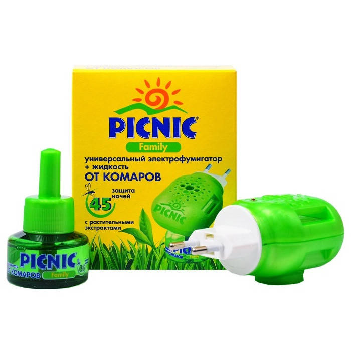 

Фумигатор+жидкость PICNIC Family 45 ночей