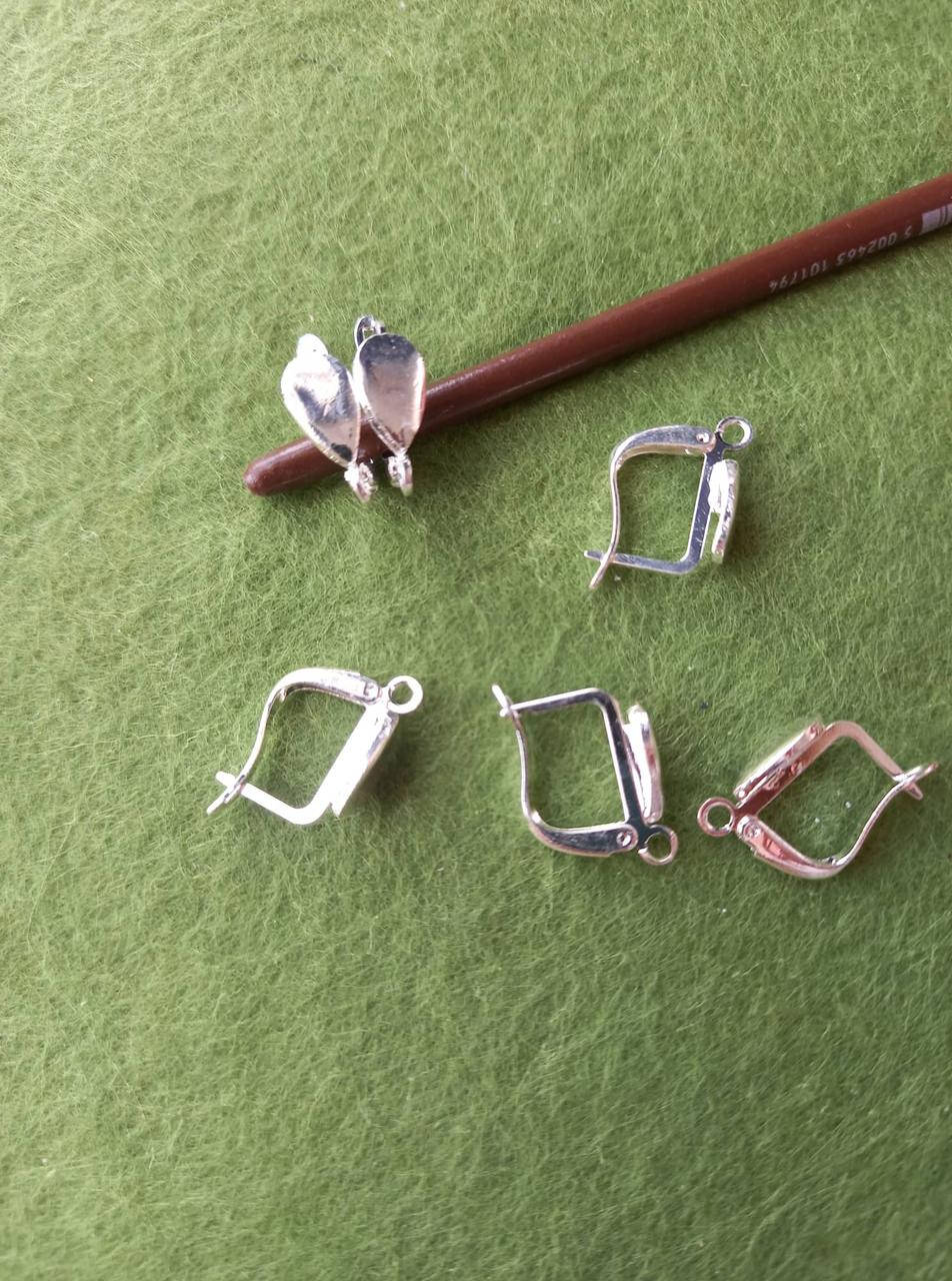 

Швенза капля, светлое серебро, 1 пара