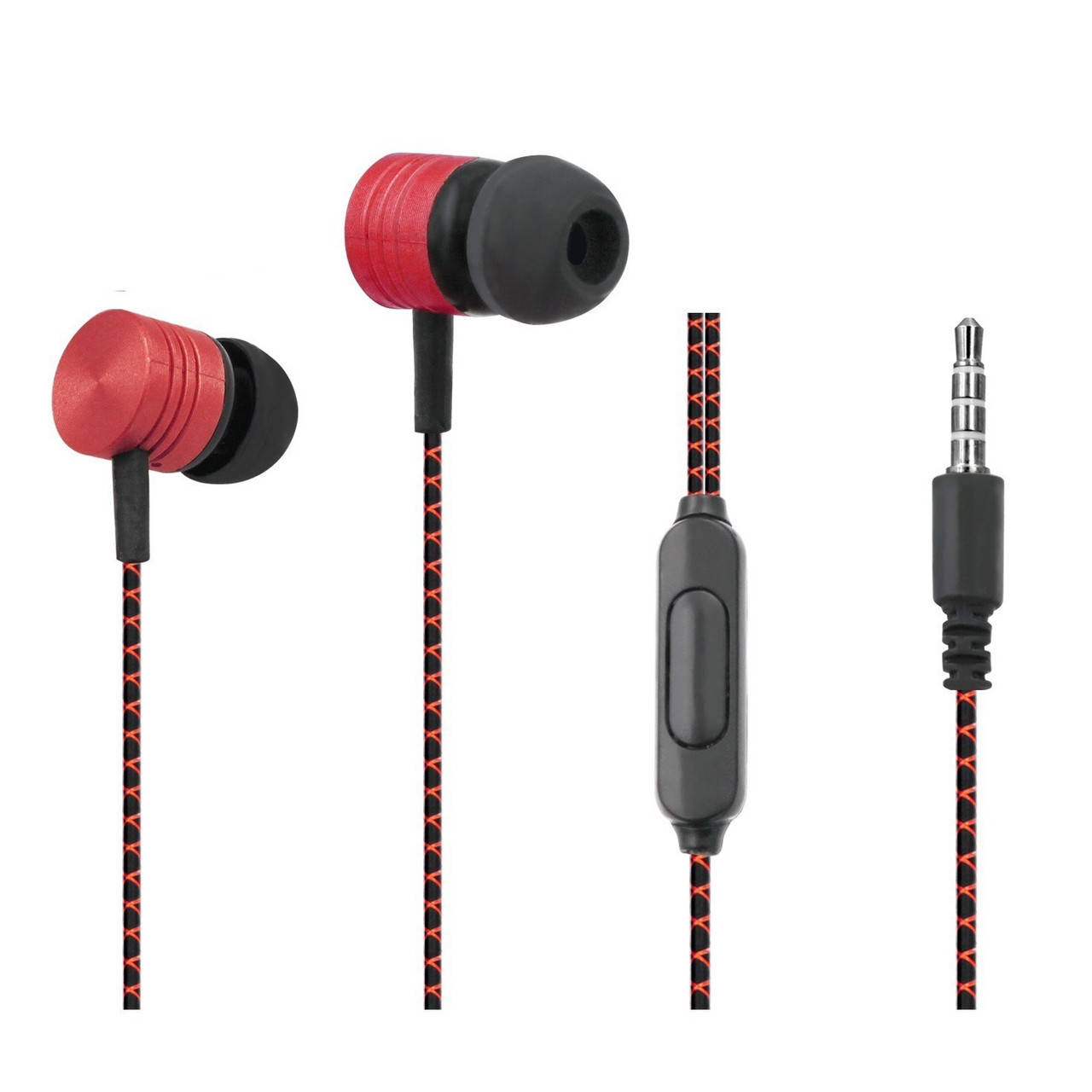 

Наушники гарнитура Walker H320 + mic Red, Красный
