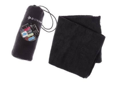 

Полотенце спортивное Dunlop Sport towel черное