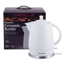 

Электрочайник Kamille KM-1725 1,5л керамический