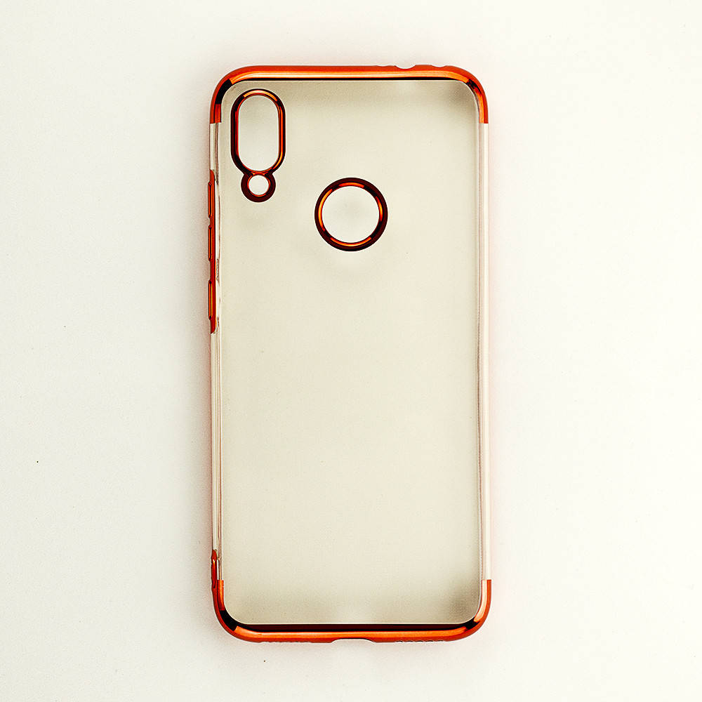

Чехол Frame для Xiaomi Redmi Note 7 / Redmi Note 7 Pro силиконовый бампер Red