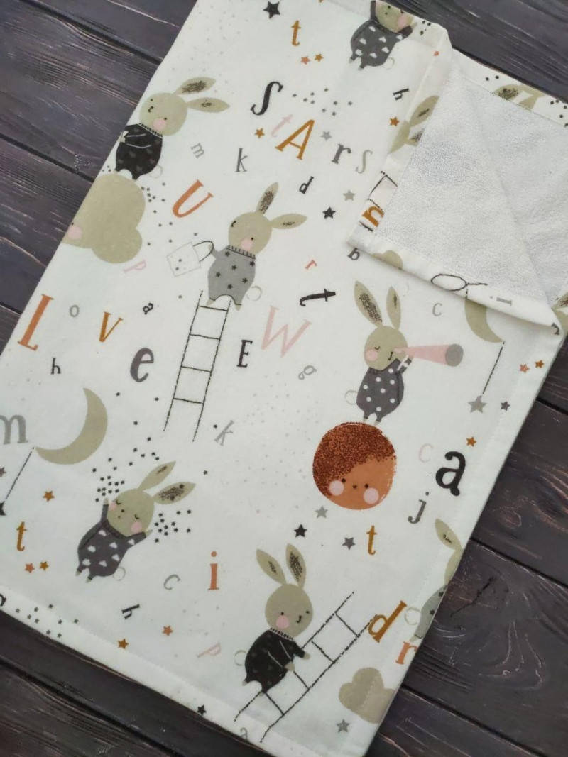 

Многоразовая непромокаемая пеленка 50 х 70 см хлопок