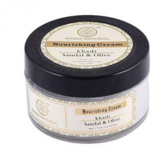 

Крем Сандал и олива Кхади 50 г (Cream Sandal & Olive Nourishing Khadi Natural)