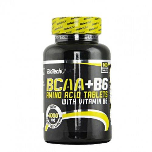 

Амінокислоти BCAA B6 Biotech (100 таблеток)