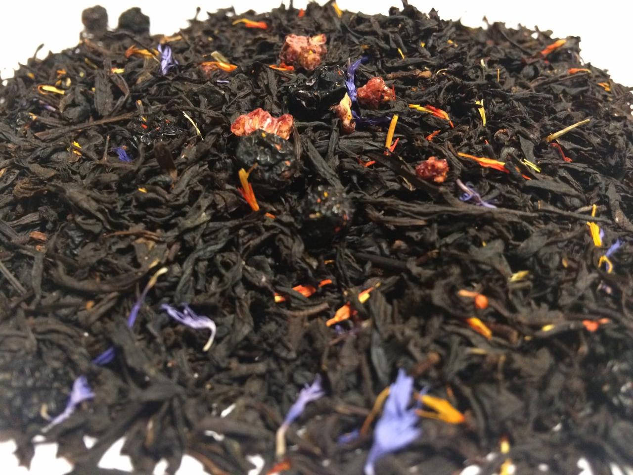 

Чай черный Малиновый Эклер 100г. байховый цейлонский листовой Чайные Шедевры