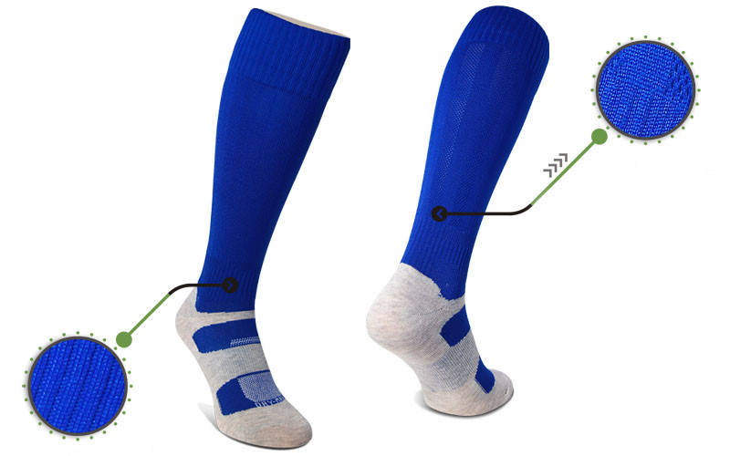 

Футбольные гетры Kimi K7788S, Синий