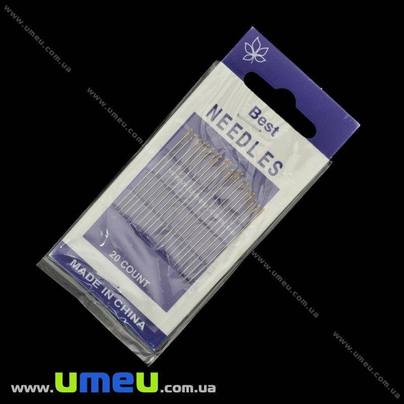 

Набор иголок с золотым ушком Best, 20 шт, 1 набор (SEW-017727)