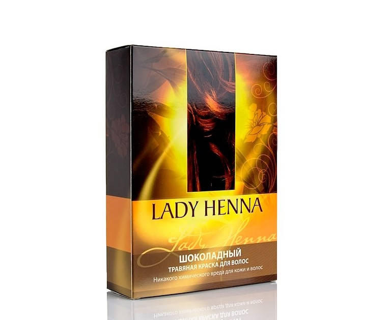 

Травяная краска Шоколадная Lady Henna