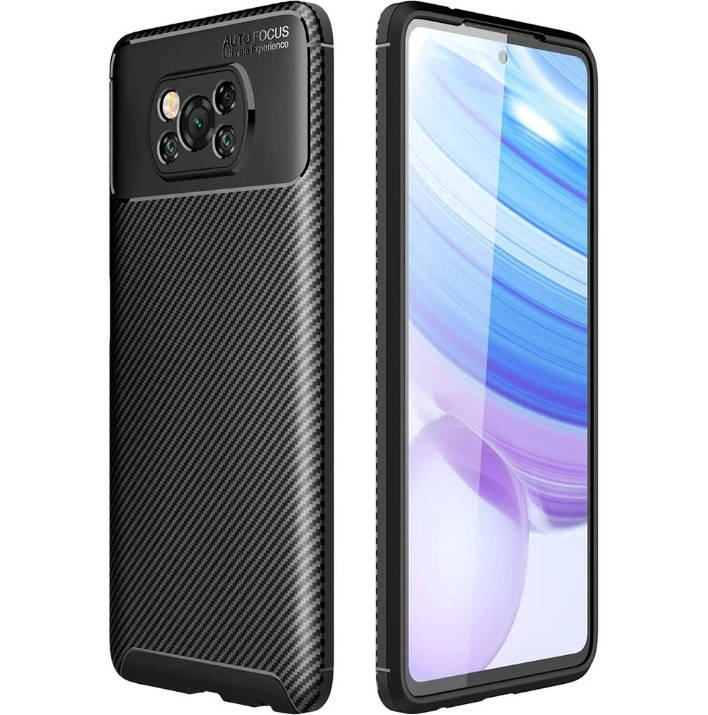 

Чехол Autofocus Xiaomi Poco X3/X3 NFC Black, Черный