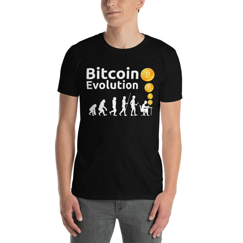 

Футболка с принтом "Bitcoin Evolution" Push IT L
