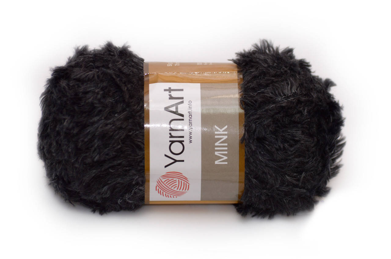 

YarnArt Mink, Черный №336