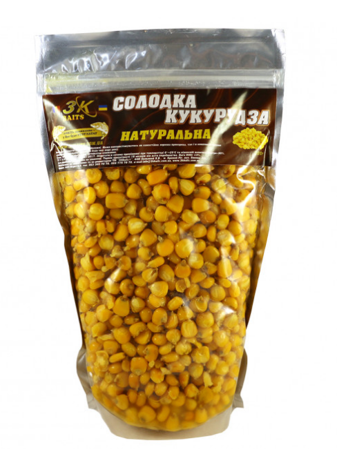 

Прикорм 3KBaits Сладкая кукуруза Натуральная 800гр
