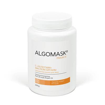 

ALGOMASK Peel off mask Альгинатная маска для лица с «золотым» маслом Арганы, 200 г
