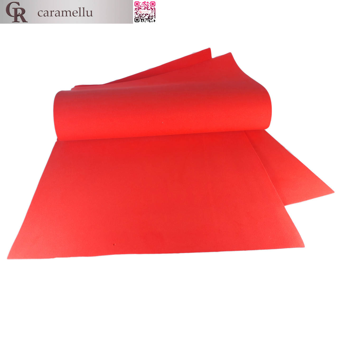 

Фоамиран иранский 135, Светло-красный, 1мм, 70х60см.