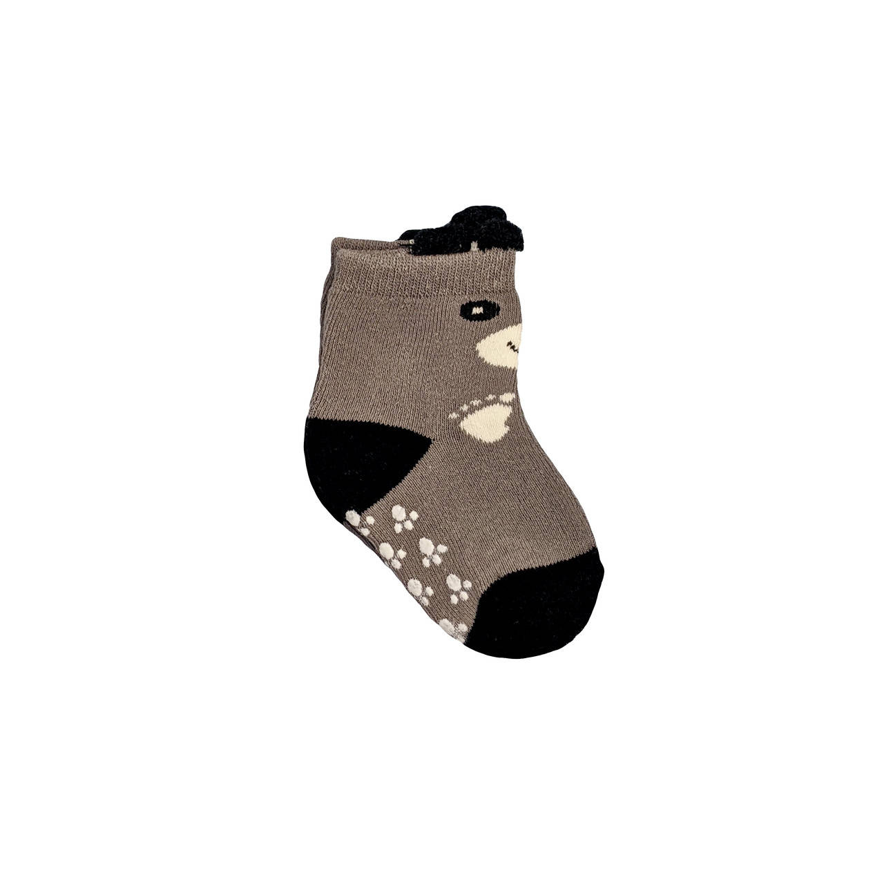 

Теплі шкарпетки для малюків (темно-сірий з лапкою