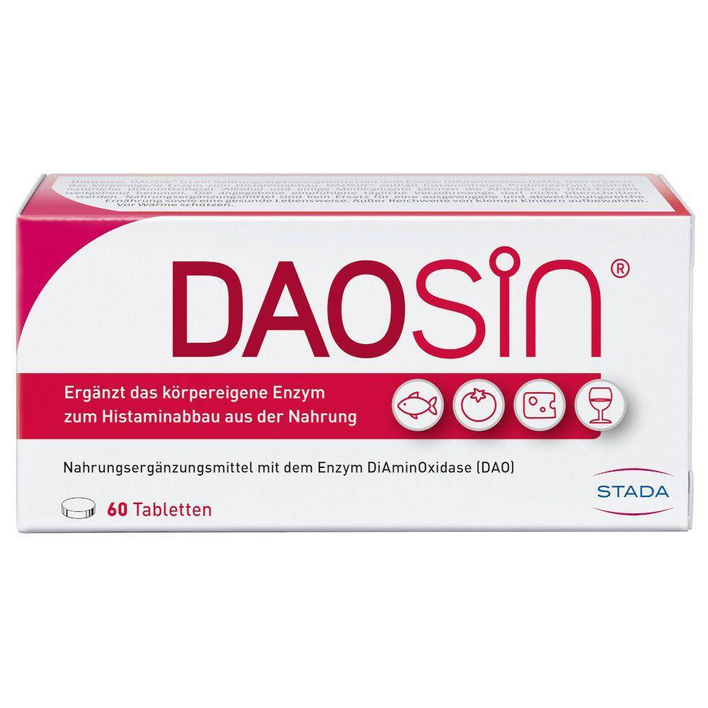 

Даосин DAOSIN 120 шт таблетки для расщепления гистамина в организме Германия Stada
